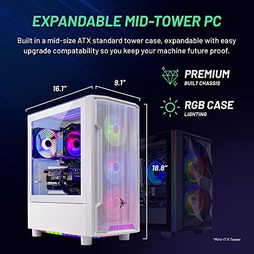 Skytech Shadow Gaming PC, Intel i5, RTX 3060, 1TB NVMe, 16GB RAM B59993
