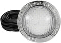 HQUA PN01 120V AC LED Inground Pool Light, 10 Inch 35W 3000lm (300W Incandescent Equivalent), with 100 Feet Cord, Transformer Included, 6500k Cool White, UL Listed, Fit for 10" Standard Wet Niches.