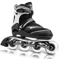 Adjustable Inline Skates for Boys and Girls with Full Light Up Wheels, Outdoor Rollerskates for Kids and Women