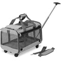 Kopeks Pet Carrier with Detachable Wheels for Small and Medium Dogs Cats - Pet Supplies online store