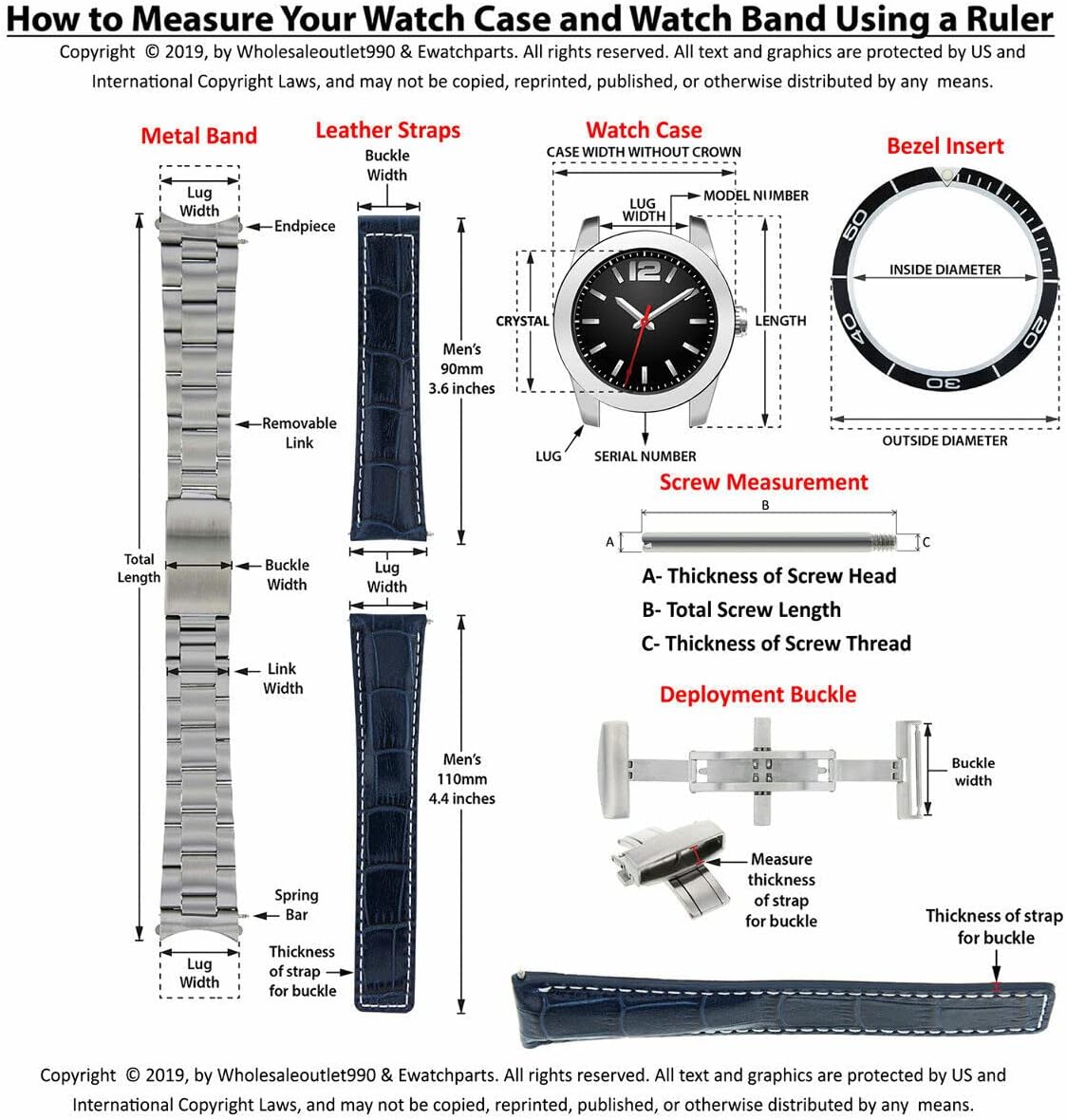 Ewatchparts 20MM Jubilee Watch Band Compatible with Rolex Datejust Z1296