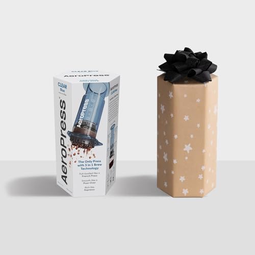 AeroPress Original Coffee Press – 3-in-1 Portable Coffee Maker for Travel C406