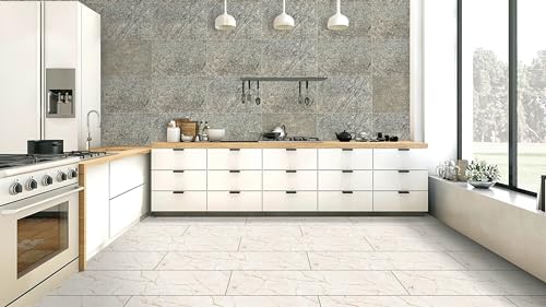 Dundee Deco Stone Veneer Wall Panels, Extra Large 3 x 2 ft, Real Stone, Indian Autumn Rustic, Single Panel R7015