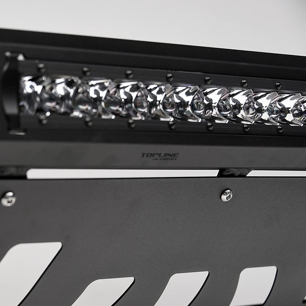 Matte Black Aluminum LED Light Bull Bar Front Bumper Grille Guard for Toyota 4Runner G1434