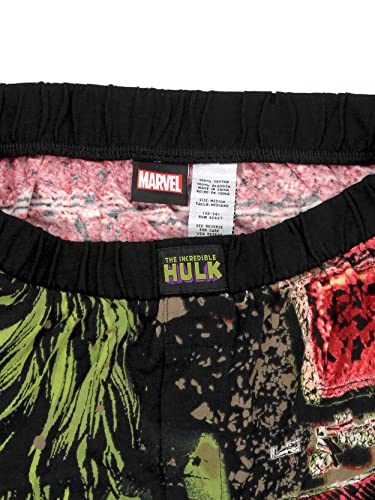 Marvel The Incredible Hulk Smash Comic Boxer Lounge Shorts G718571