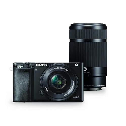 Sony Alpha a6000 Mirrorless Digital Camera 24.3MP with 16-50mm Lens (Renewed) G54900