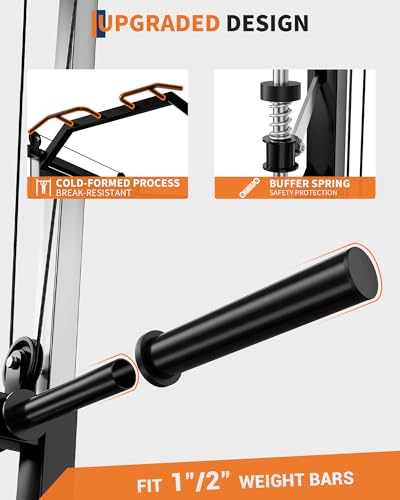 Garvee Smith Machine All-in-One Squat Rack for Home Gym W36420