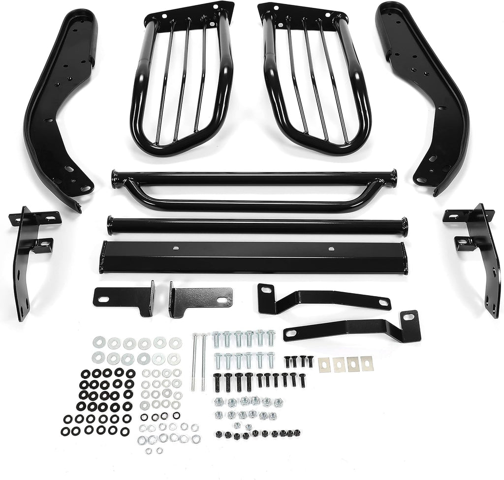 Kojem Grill Guard for 1999-2002 Toyota 4Runner Steel Front Black D779928
