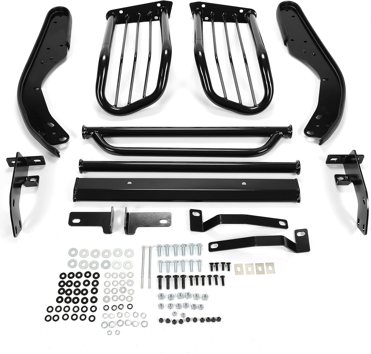 Kojem Grill Guard for 1999-2002 Toyota 4Runner Steel Front Black D779928