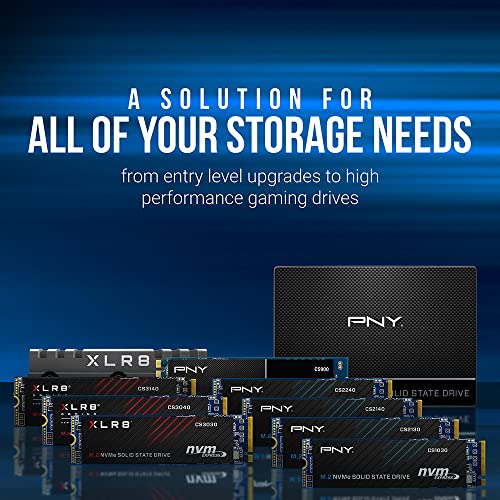 PNY CS2240 1TB M.2 NVMe Gen4 Internal SSD W29340