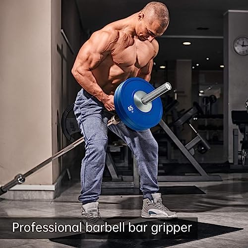 V Bar Landmine Handle Attachment for Barbell, Multi-Grip Non-Slip, Fits Olympic Bars O636