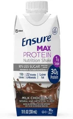 Ensure Max Protein Nutrition Shake Milk Chocolate 11 fl oz Pack of 2 X44470