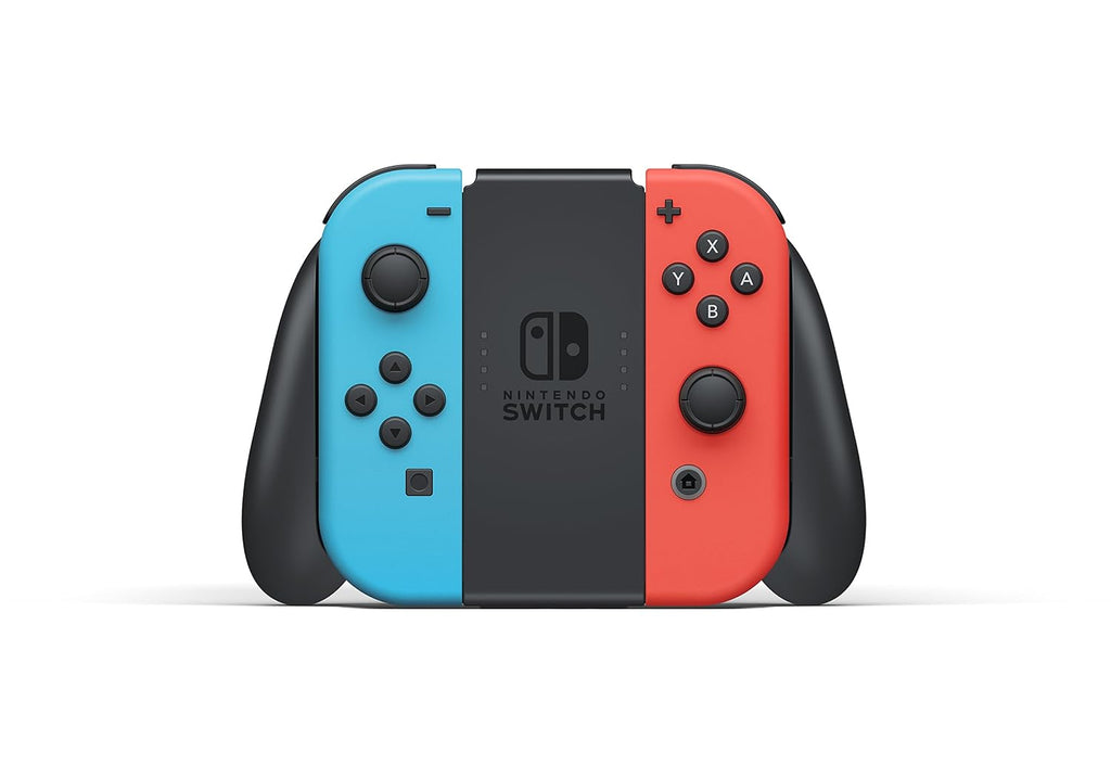Nintendo Switch OLED Model with Neon Red/Blue Joy-Con, Pro Controller, Extra Joy-Con Set, Case and Earphones K37186