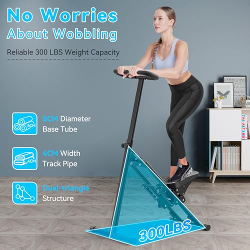 Foldable Stair Stepper with Large Pedal for Home Workout O485893