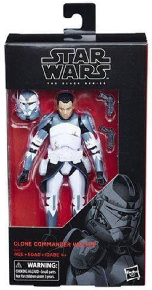 Star Wars The Clone Wars Black Series Clone Commander Wolffe Action Figure [6 Inch]
