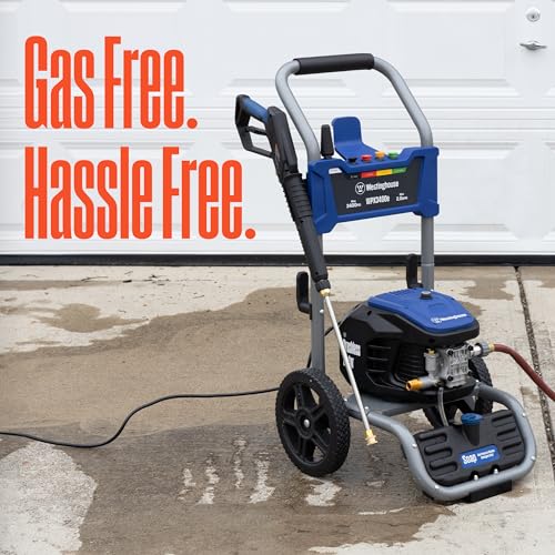 Westinghouse WPX3400e Electric Pressure Washer, 3400 PSI, 2.0 GPM, Brushless Motor N172