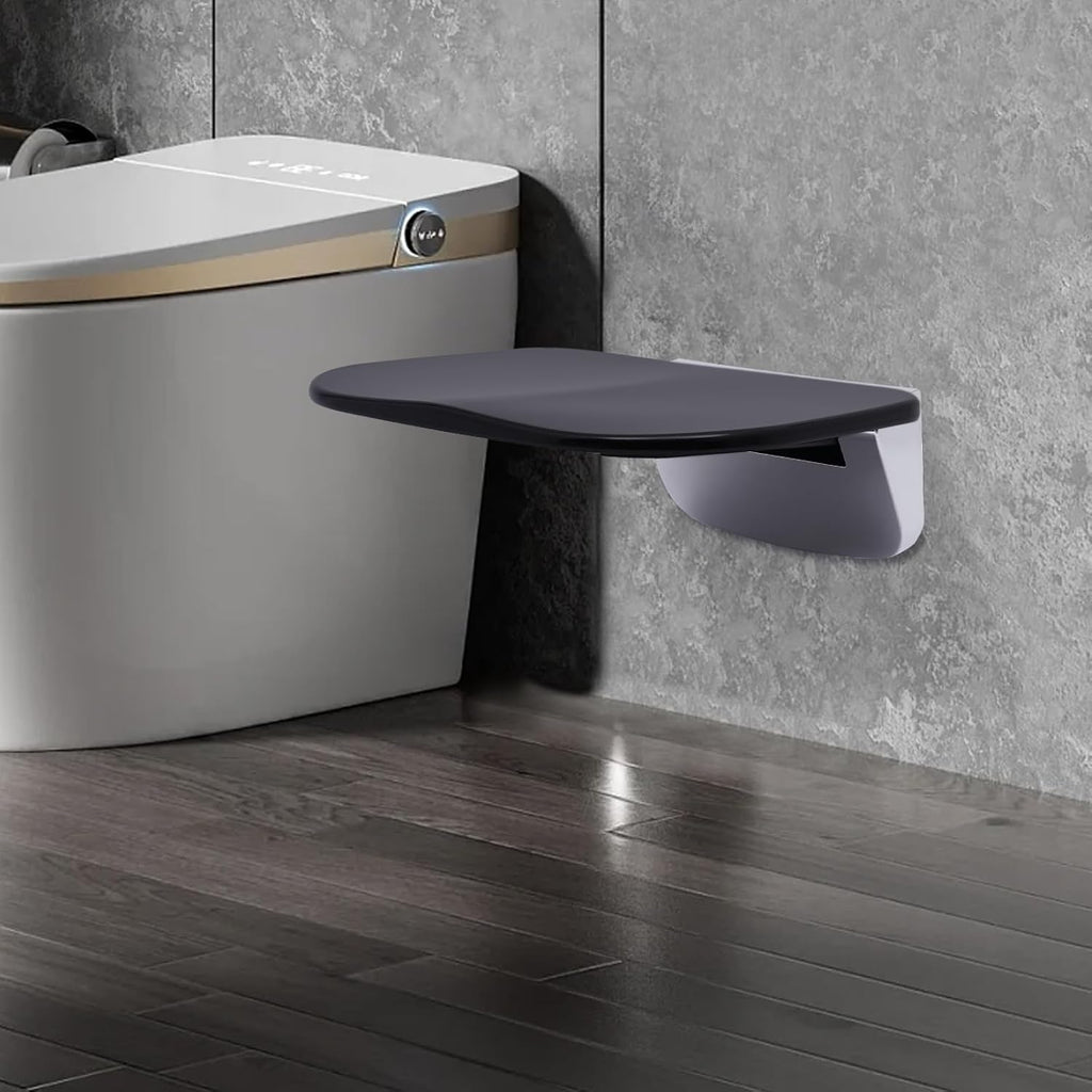 Folding Teak Shower Seat Wall Mounted 440LBS L331479