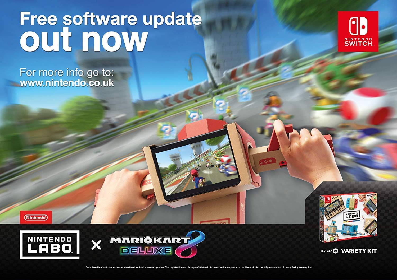 Mario Kart 8 Deluxe (Nintendo Switch) (Renewed) V85379