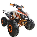 X-PRO Thunder 125cc 125cc ATV Quad Youth 4 wheeler ATVs Quads Big 19"/18" Tires，Red