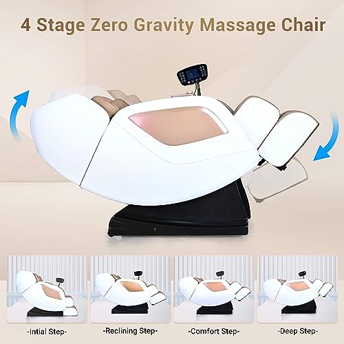 Full Body Zero Gravity Shiatsu Massage Chair with Heat, Black B29247
