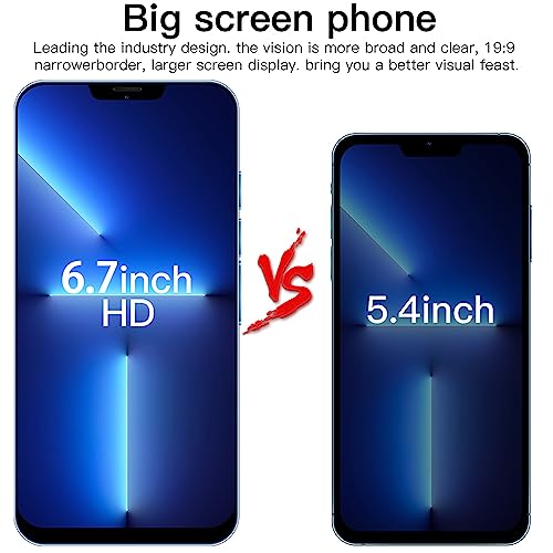 6.7Inch Unlocked Android Phone 2GB RAM 16GB ROM Dual Sim R158608