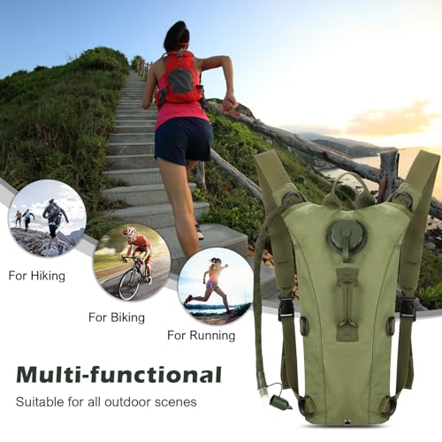 Hydration Pack Backpack with 3L Bladder for Hiking I67928