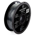 HATCHBOX PLA 3D Printer Filament, Dimensional Accuracy +/- 0.03 mm, 1 kg Spool, 1.75 mm, Transparent Blue