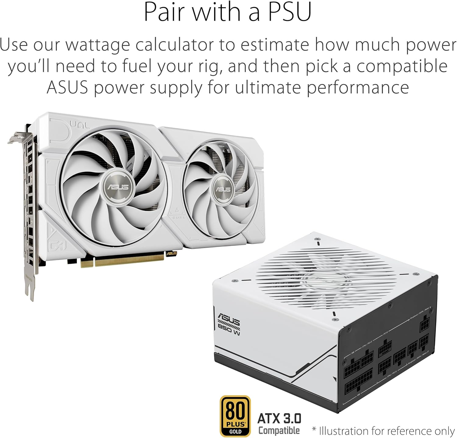 ASUS Dual GeForce RTX 4070 Super EVO White OC Edition 12GB GDDR6X B5076