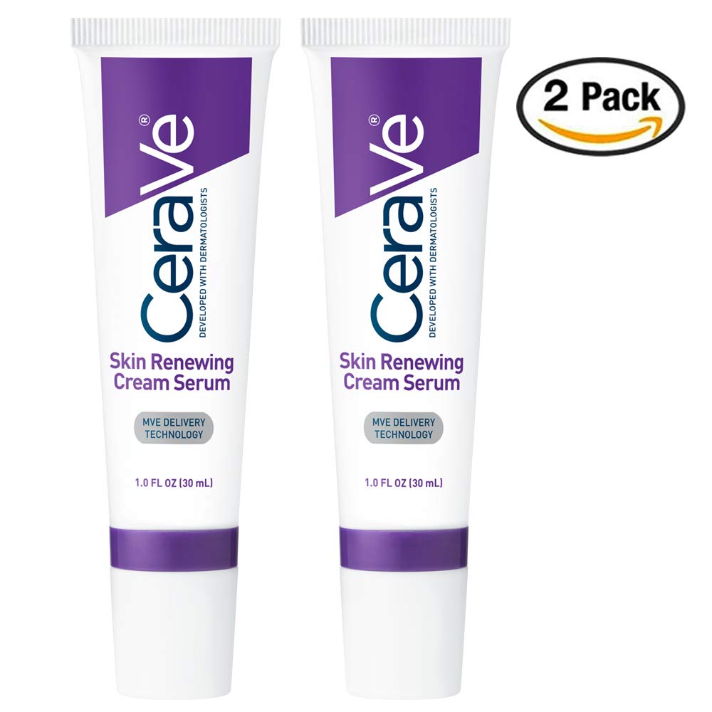 CeraVe Anti Aging Cream Serum, 2 Pack, 1 oz Each, Fragrance Free S203