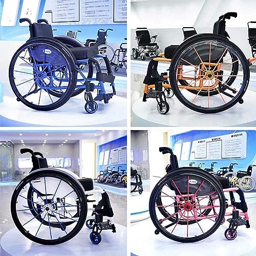 Self Propelled Folding Aluminium Wheelchair with Swing Leg Rest D29522