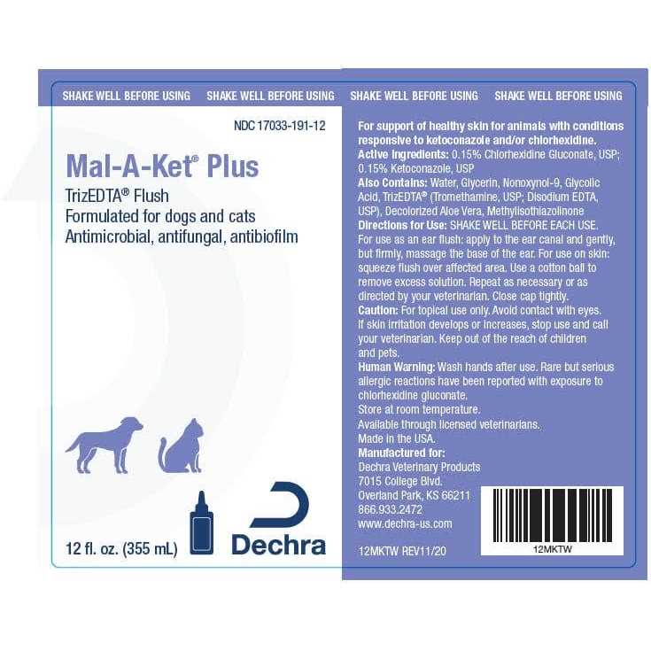 Mal-A-Ket Plus TrizEDTA Flush for Pets X212