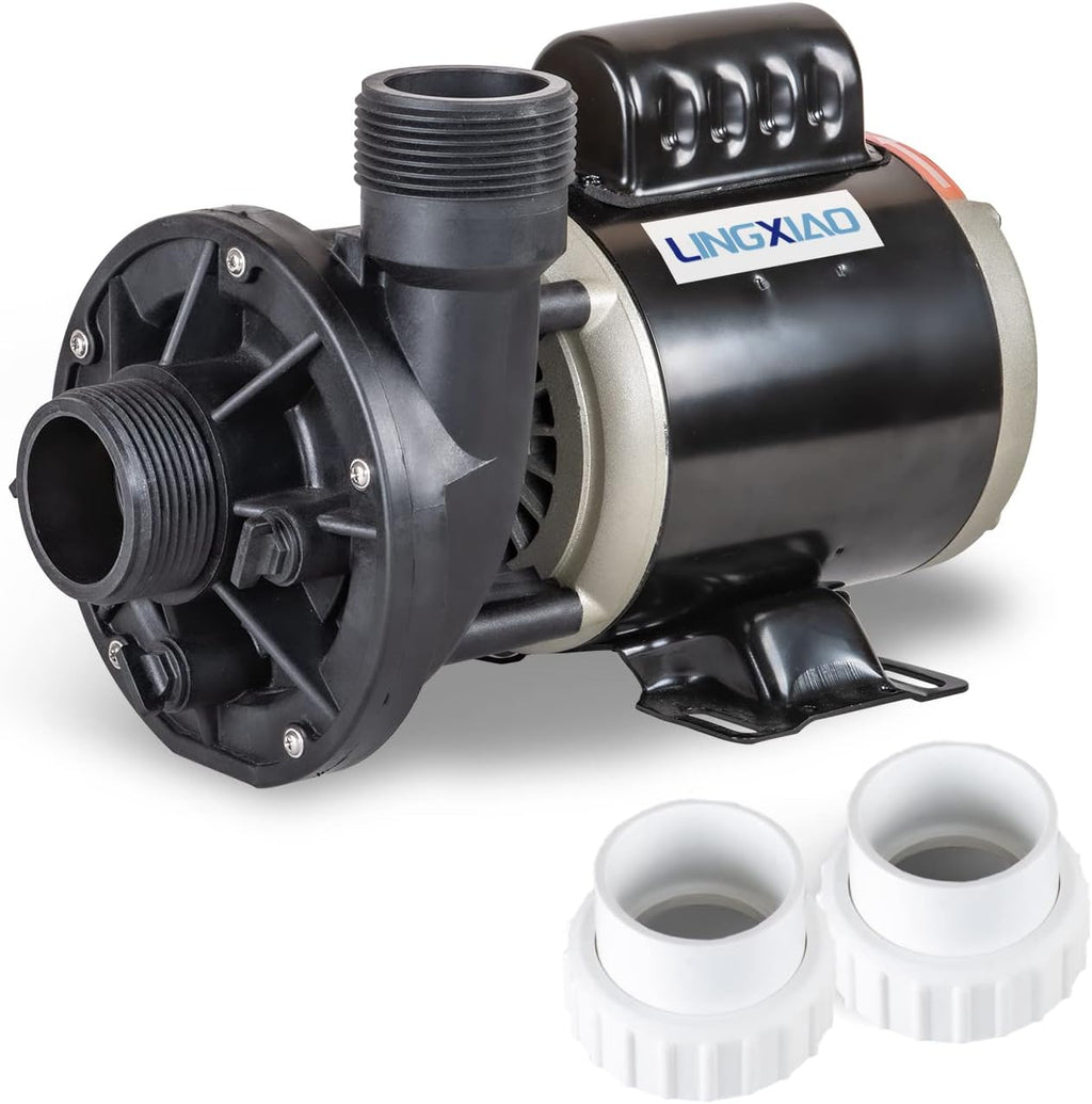 SPA Circulation Pump, Single Speed Hot Tub Circulating SPA Pump for Replacement OEM Mode, 0.25HP (115V or 230V), 1.5"Port (Model: 48WTC0153C-I)