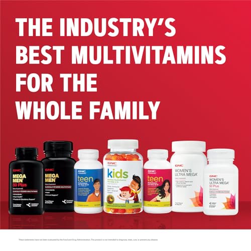 GNC Mega Men 50 Plus 120 Caplets T237