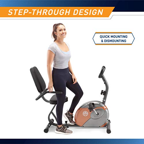 Marcy Home Fitness Personal Exercise Bike with Magnetic Resistance I8186