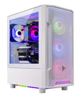 Skytech Gaming Blaze 3.0 Gaming PC Desktop - AMD Ryzen 5 3600 3.6GHz, 3060 12GB, 16GB DDR4 3200, 1TB SSd, 600W Gold PSU, Windows 10 Home 64-bit, AC WiFi, White