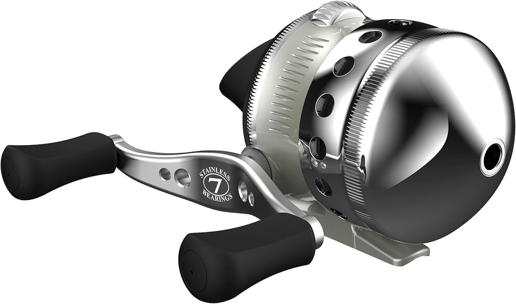 Zebco Omega Spincast Reel and Fishing Rod Combo, 30, Blue/Silver K7414