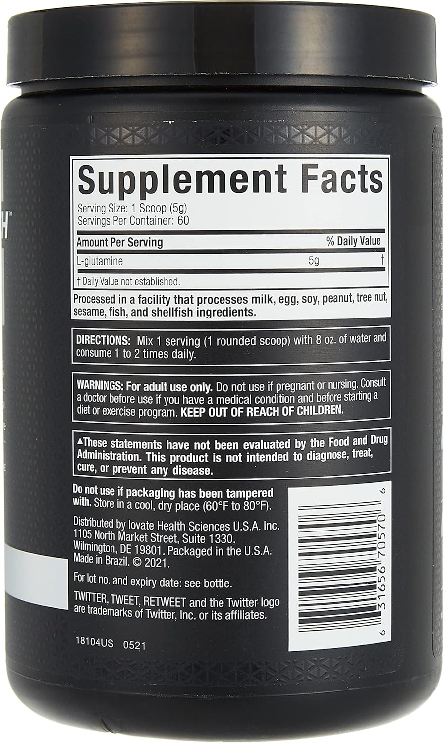 Muscletech Nitro-Tech Whey Protein Isolate & Glutamine Powder J532958