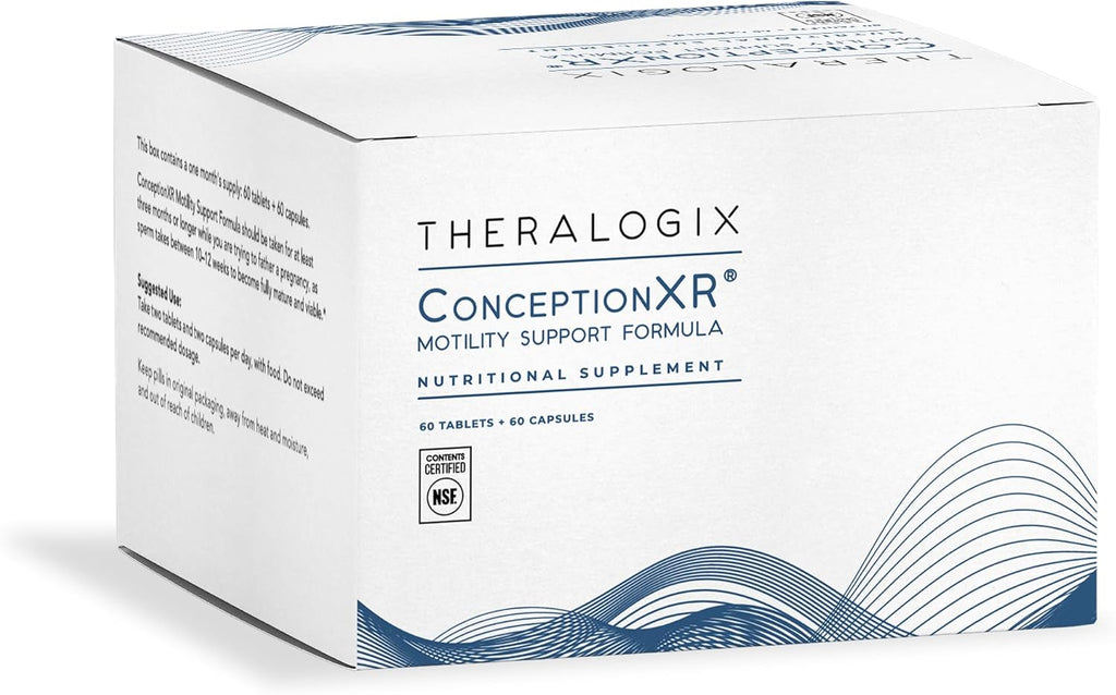 Theralogix ConceptionXR Motility Support Formula Men's Preconception Vitamins, 60 Tabs + 60 Caps C676