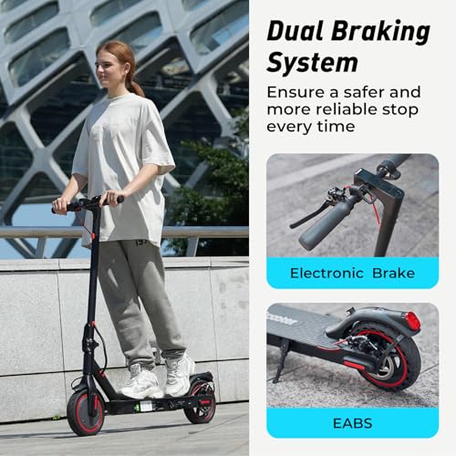 iScooter Electric Scooter for Adults, Long Range Commuting with Cruise Control F733591