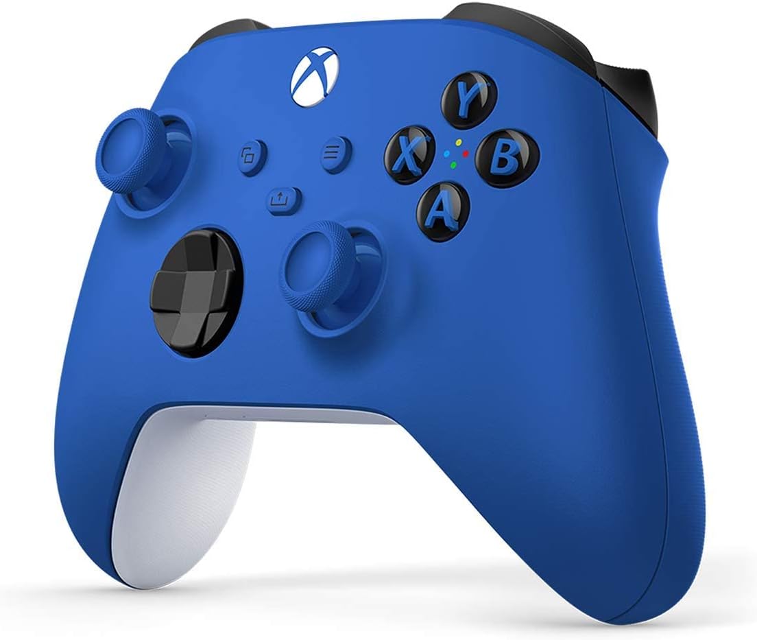 Microsoft Xbox One S Wireless Bluetooth Controller Blue (Renewed) C9367