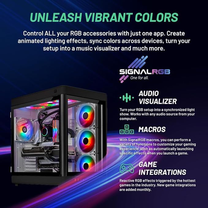 Skytech Omega Gaming PC, Ryzen 7 7700X, RTX 4070 Super, 32GB DDR5, 1TB NVMe X1391