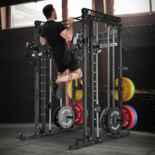 RitFit M1 & M1 Pro Smith Machine with Cable Crossover System for Home Gym Y659852
