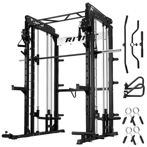 RitFit M1 & M1 Pro Smith Machine with Cable Crossover System for Home Gym Y659852