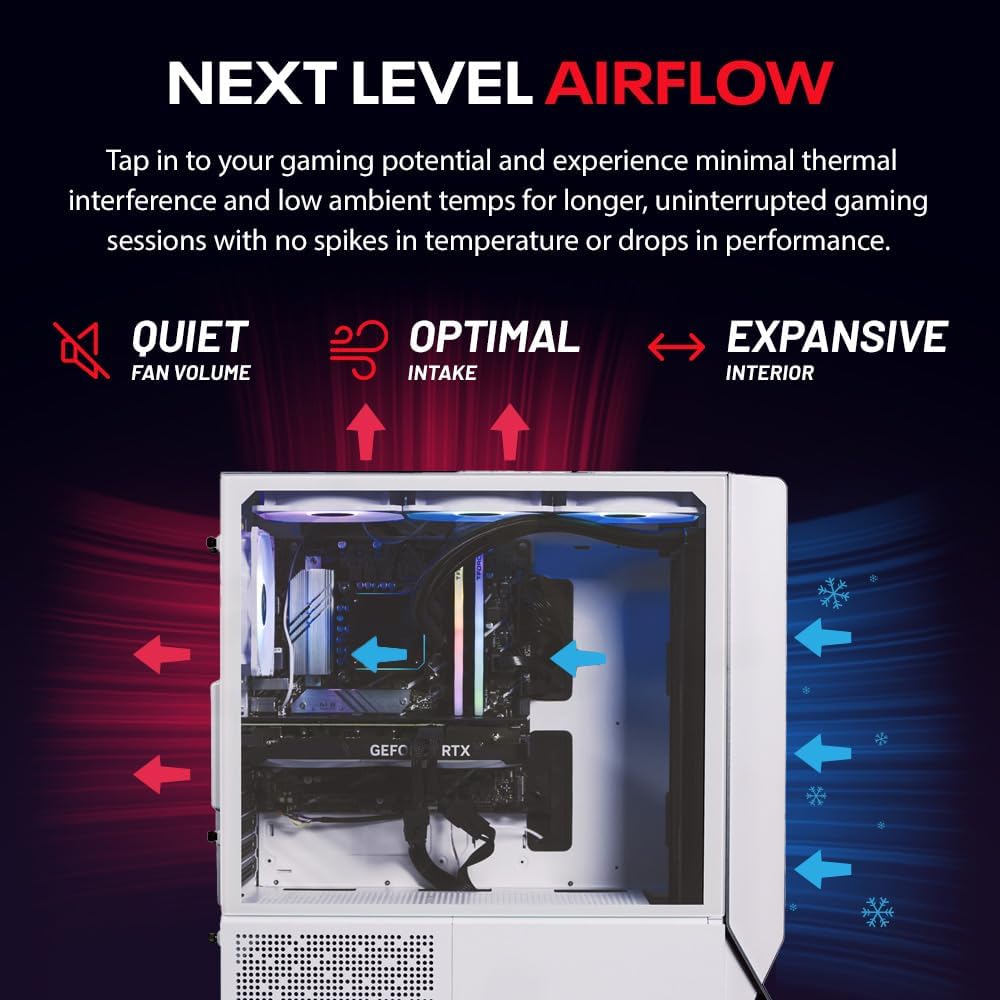 Skytech Omega Gaming PC, Intel i7, RTX 4070 Super, 32GB RAM, 1TB SSD X12287
