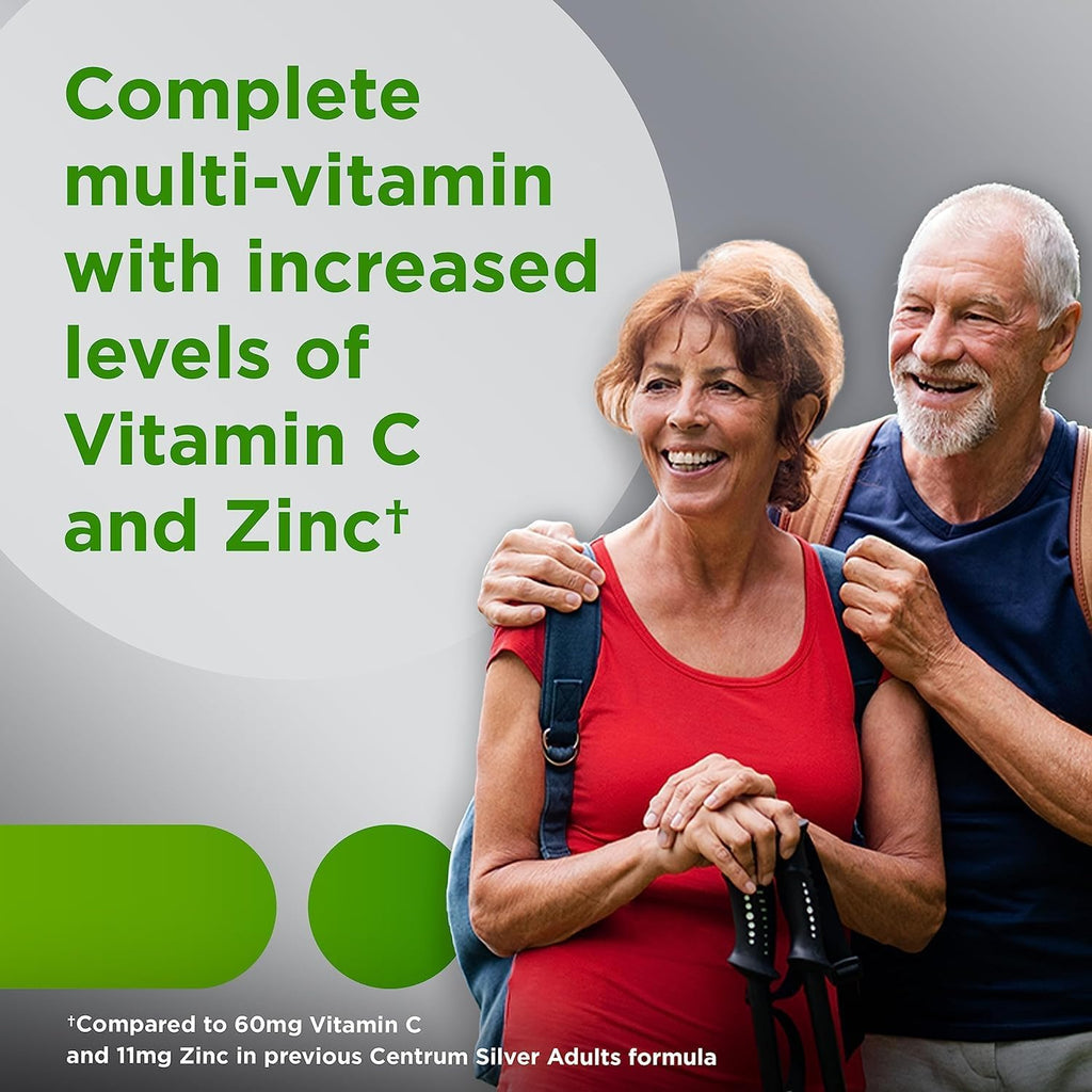 Centrum Silver Adults 50 Plus Multivitamin Supplement, 325 Tablets H795