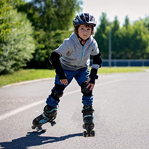 Adjustable Kids Roller Skates with Light Up Wheels for Boys Girls Q9433