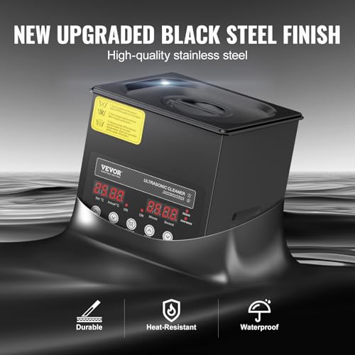 VEVOR 10L Ultrasonic Cleaner, 240W Digital Machine with Heater & Timer C9757