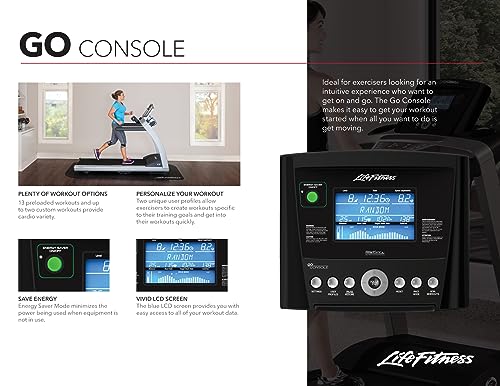 Life Fitness Upright Lifecycle Exercise Bike P989299