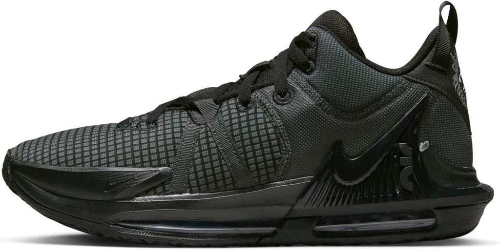Nike Men's Lebron Witness 7 Basketball Shoe, Black/Black-Anthracite, 7 M US