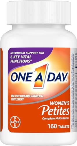 One A Day Women’s Petites Multivitamin Tablets, 160 Count W9178